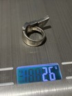 KING BABY QUEEN BABY STERLING SILVER 925 SMALL WING RING SZ 10 — photo 6