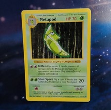 Metapod 054/102 Base Set (Shadowless) Regular for sale online | eBay
