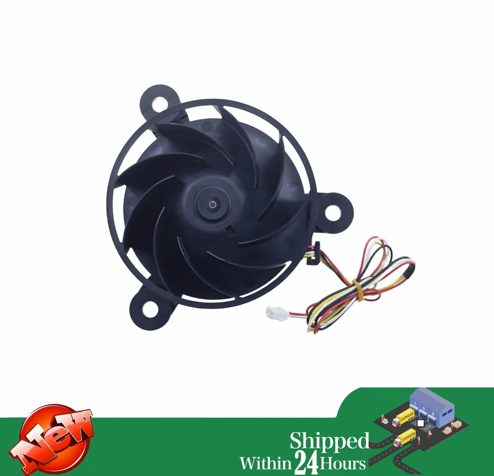 Refrigerator fan GW10C12MS1C9-57ZA9 12V DC 0.12A 9Y04FAT 4-Wire 4-Pin - Image 2 of 2