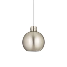 Innovations Lighting 410-1PL-16-14 Newton Sphere Pendant Newton - Nickel