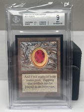 1993 MOX RUBY Magic the Gathering Collector's Edition (CE) BGS 9 MTG Graded