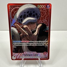 One Piece The Azure Sea's Seven Trafalgar Law OP14-001 Alternate Art Leader Foil
