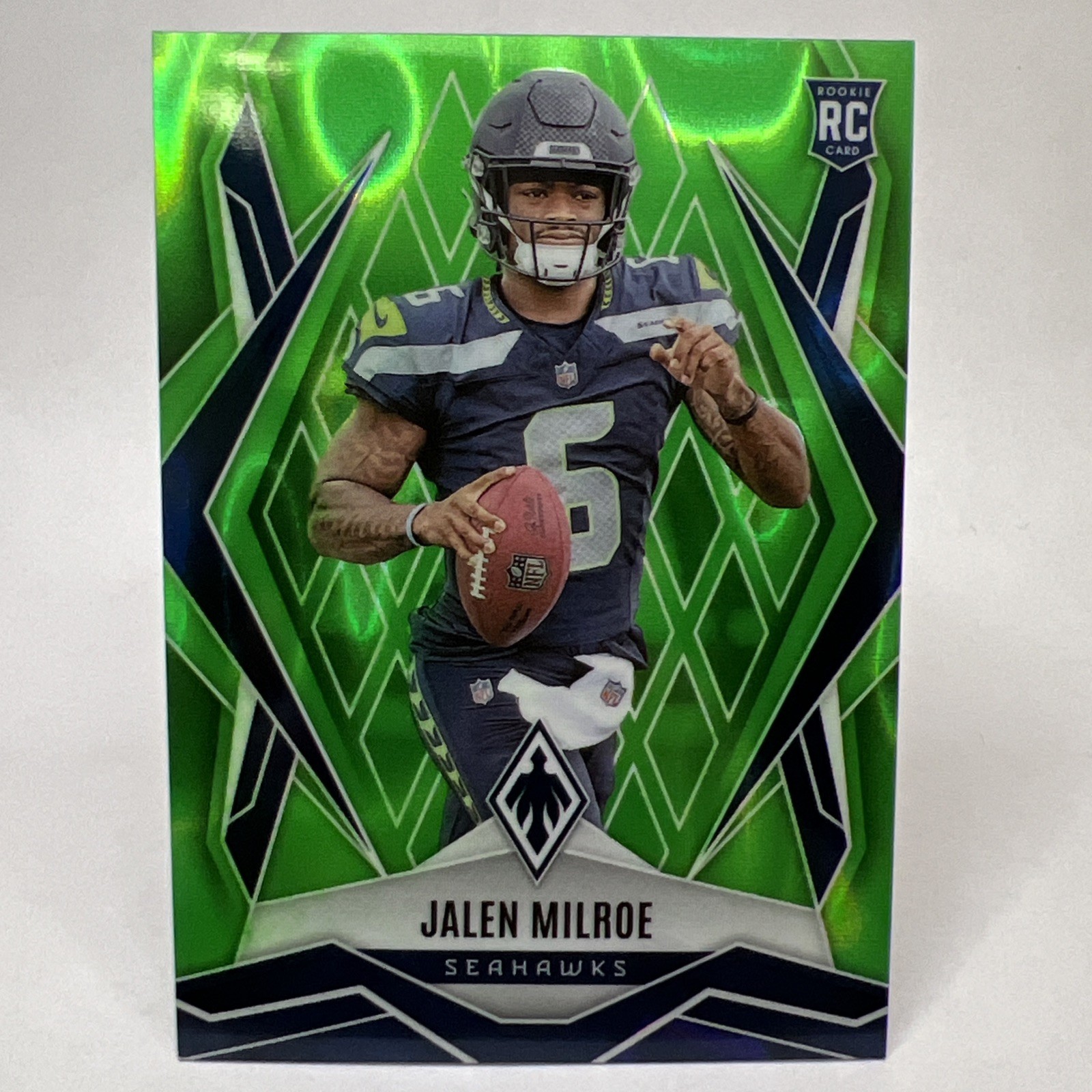 Jalen Milroe 2025 Phoenix Lime Green Lava 49/225  Rc Rookie card #151