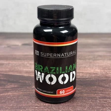 Supernatural Brazilian Wood - 60 Caps - New - Free Shipping - Exp: 10/26
