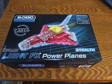 Blokko 3-in-1 Light FX Airplane Building Brick Sets - 50 Pieces