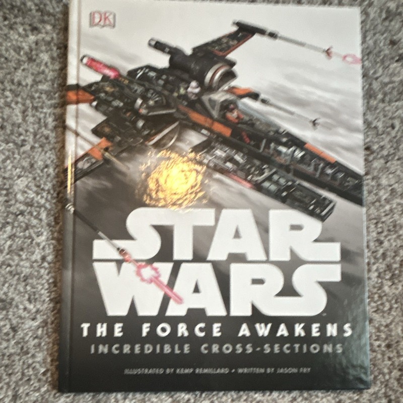 Star Wars The Force Awakens Incredible Cross-Sections Hardcover 2015 Fry