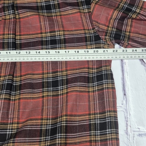 Camisa de franela flexible calce relajado Dickies para hombre talla mediana a cuadros absorbentes de humedad - Imagen 7 de 9