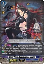 Vanguard TCG card D-BT08/003EN RRR Silver Thorn Dragon Tamer, Luquier Minerva Ri