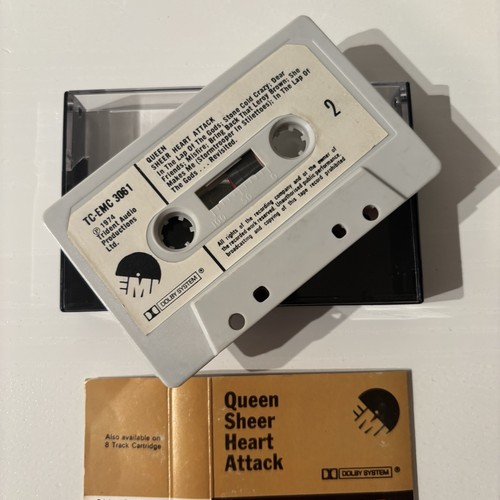 QUEEN - SHEER HEART ATTACK (UK CASSETTE TAPE) - Picture 3 of 6