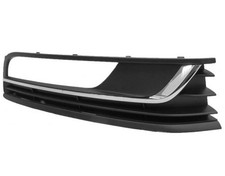 GITTER GRILL STOßSTANGE VORNE RECHTS VW PASSAT 2010-2014 MIT NEBEL + CHROMLEISTE