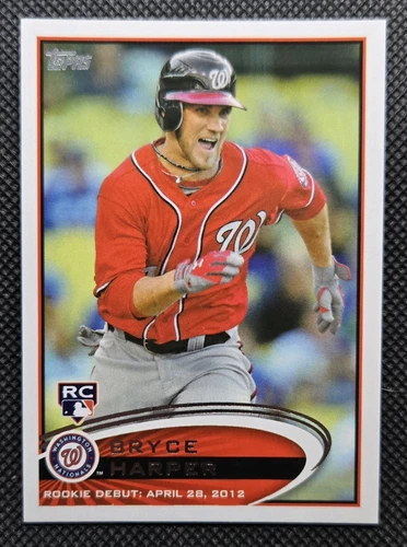 2012 Topps Update Bryce Harper Rookie Debut #US183 NATIONALS READ**