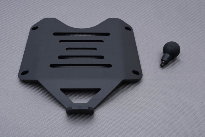 Support téléphone HONDA NC 750X DCT 2016-2020, support Navi aluminium noir