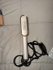 TYMO Ring Hair Straightener Brush, Flat Iron Comb - Gold