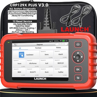 Launch CRP129X PLUS V3.0 Profi OBD2 Diagnosegerät ALLE SYSTEM TPMS EPB SAS DPF