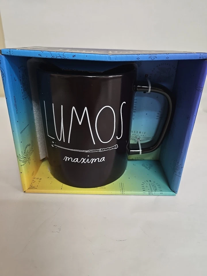 2025 NEW Rae Dunn Harry Potter Double Sided Color Changing "Lumos Maxima" mug
