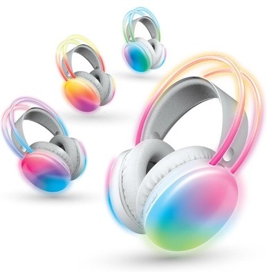 Brookstone Wireless Silent Disco Headphones Bluetooth 5.0