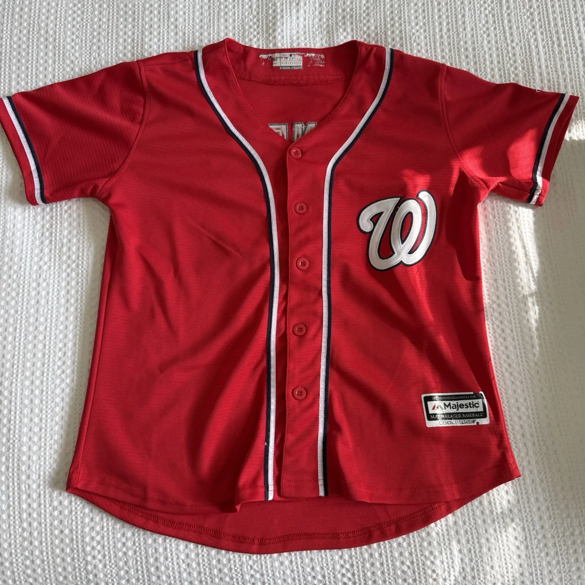 Majestic Washington Nationals MLB Jerseys for sale | eBay