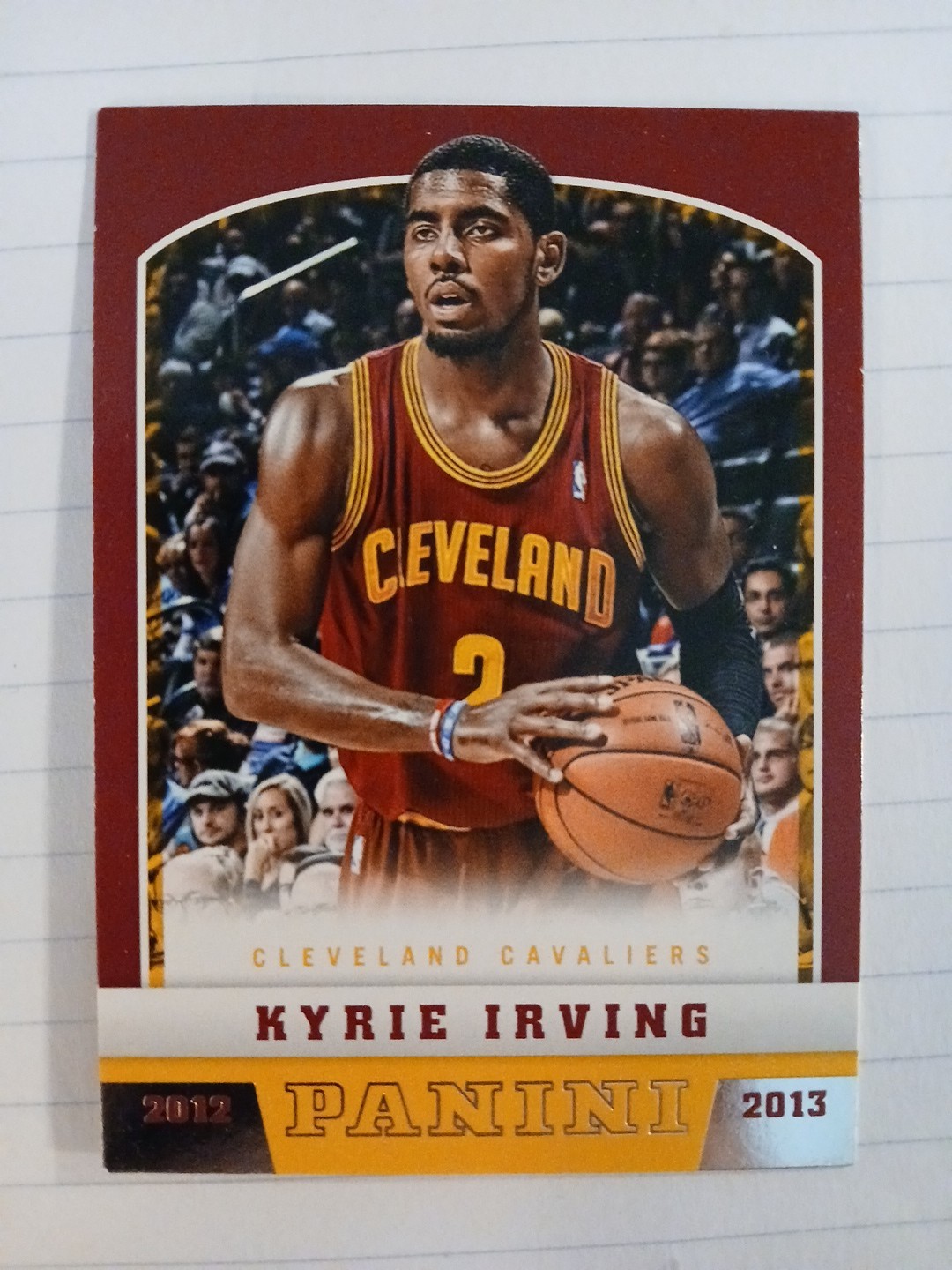 2012-13 Panini Basketball Kyrie Irving #227 Rookie Card Cleveland Cavaliers Rc