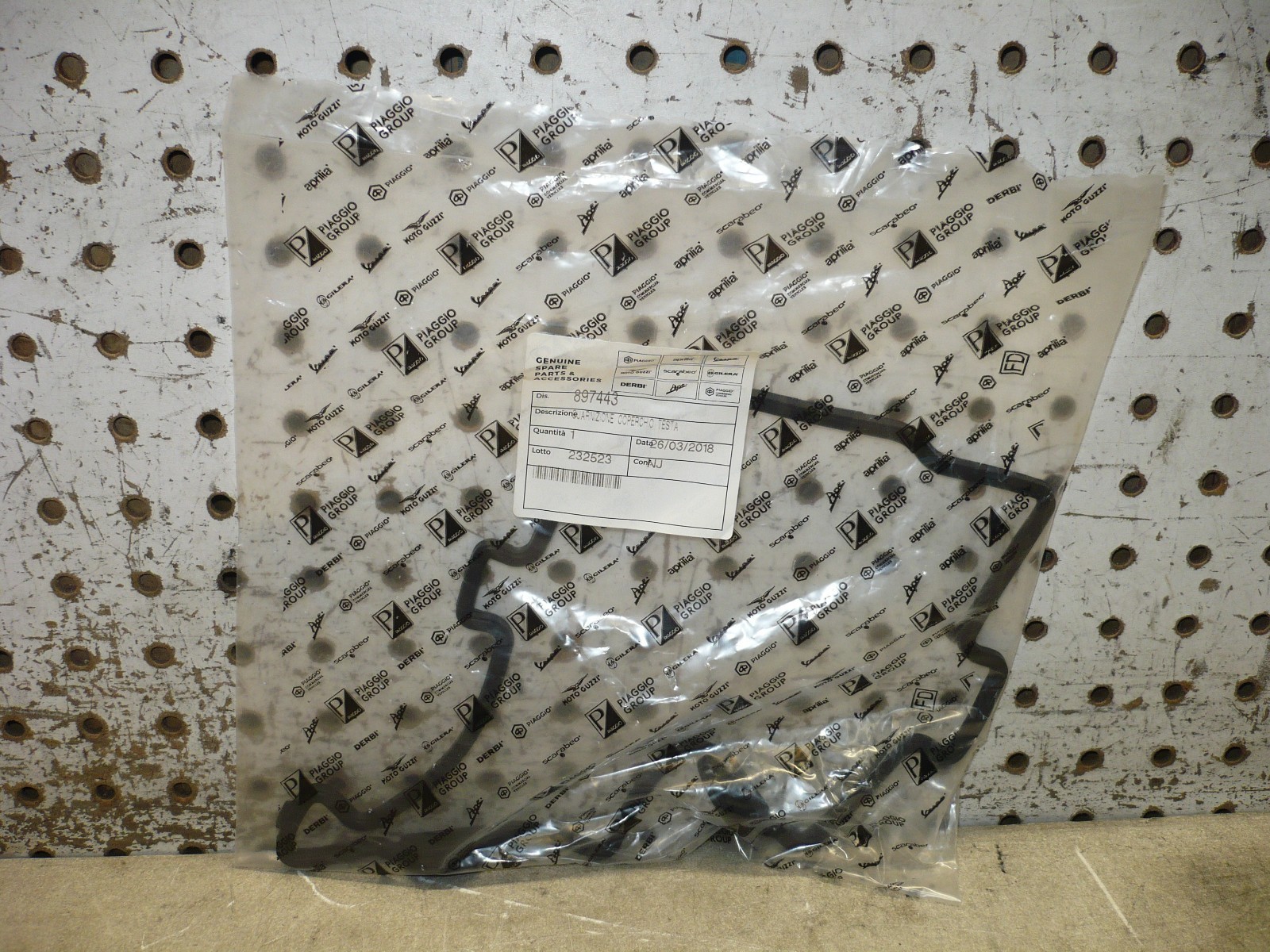 Aprilia RSV4 1000 1100 Tuono V4 Valve Cover Gasket OEM 897443 New
