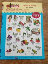 Amazing Designs Embroidery Machine CD Garden of Plenty ADL-43
