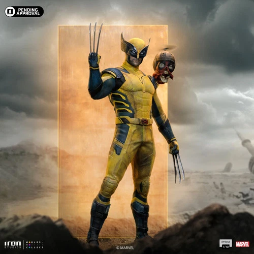 Iron Studios Wolverine Deadpool & Wolverine Movie 1/10 Scale Statue