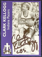 Clark Kellogg Autograph Ohio State Buckeye Indiand Pacer CBS ESPN NBA Card