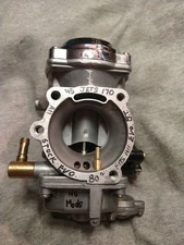 Harley 27206-93 CV Carb Stock All 80" EVO Big Twin Chrome Top 45/170 rebuilt  K4