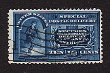 USA 1895 10 centów ekspresowy znaczek, nr Mi.116 10,-€ !
