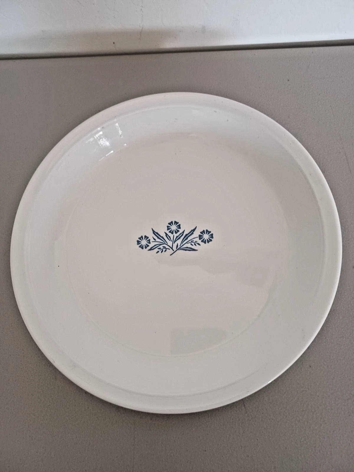 Blue Cornflower Pie Baking Dish P-309