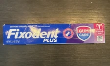 Fixodent Plus Gum Care Secure Denture Adhesive 2.0oz