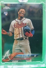 Ronald Acuna Jr RC 2018 Topps Chrome Update #HMT25 Rookie RC Braves