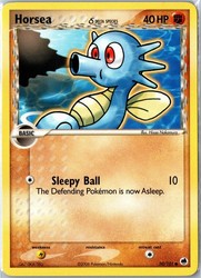 Horsea 50/101 EX Dragon Frontiers Delta Species Common