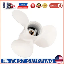 Boat Propeller 9 7/8x11 1/4 For Yamaha Outboard Engines 20 25 F25 4 Stroke 30HP