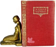 1927 uk EMMA Love 40 ILLUSTRATIONS works HUGH THOMSON Jane AUSTEN ~ RARE EDITION