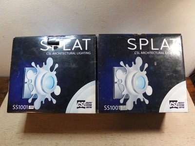 SPLAT CSL Architectural Lighting SS1001-SA 35 Watt Pair Int/Ext Mount New