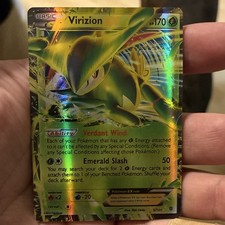 Pokémon Virizion EX Ultra Rare Full Art Holo Plasma Blast 9/101 170 HP Card on eBay