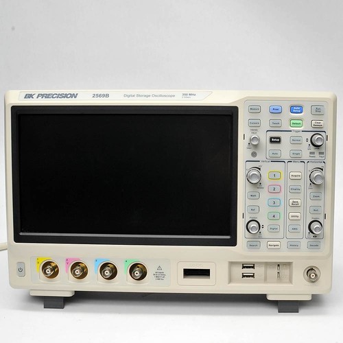 BK Precision 2569B Digital Storage Oscilloscope 350MHz 4 Channels 2GSa/s +Probes - Picture 2 of 7