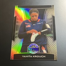 2025 Leaf Women of Sport Vanita Krouch SILVER PRISMATIC BASE -  #'d 6/10! (Z1)