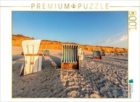 Calvendo Puzzle Sunset On The Red Cliff On Sylt | 1000 Pieces, Finished Size 25.