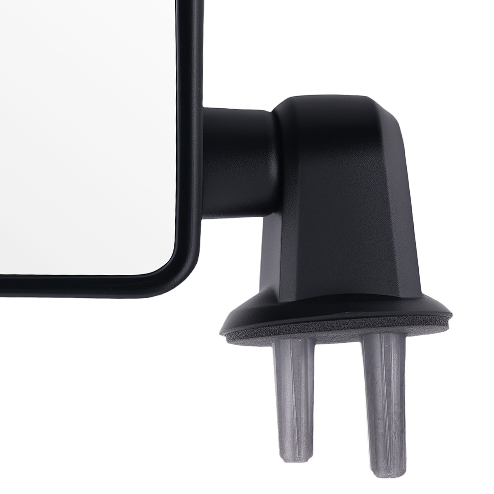 Black Manual Side Mirror for Jeep Wrangler 2007-2017 Non-Heated 55077966A27 thumbnail 9