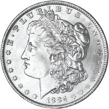 1884 O Morgan Dollar BU See Pics Q457