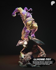 30CM tall Green Goblin Resin 3D Print Model Kit Unpainted Unassembled GK Figure