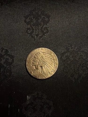 1915 United States Indian Head gold coin