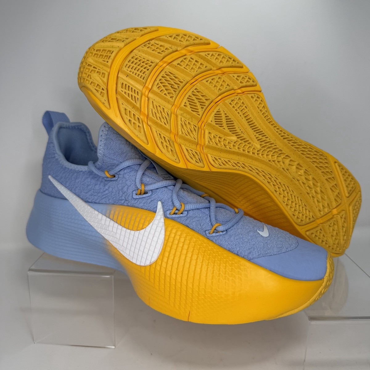 Nike LeBron TR 1 Aluminum Blue Gold Basketball Shoe Men's Sizes