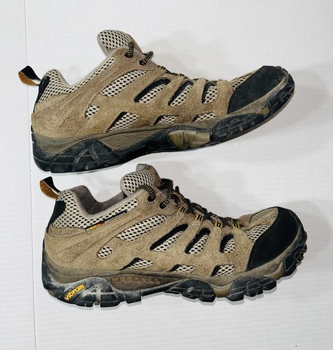 Merrell Moab Ventilator Hiking Boots Men’s 11 Brown Gorpcore Outdoor Vibram Sole