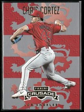 Chris Cortez 2025 Panini Crusade Silver #28 Los Angeles Angels