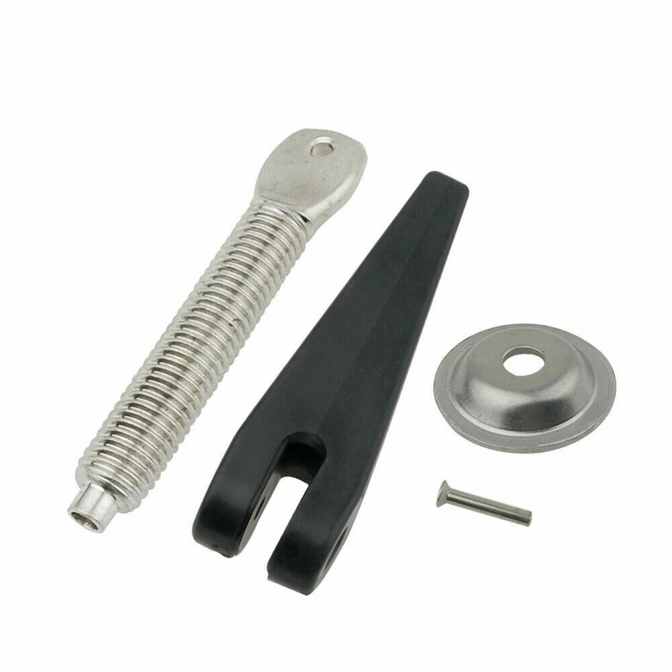 Mirror Clamp Thumb Screw Swivel Pin for Yamaha Outboard Motor 6G1-43116 6E0- 43118-00 1 Set