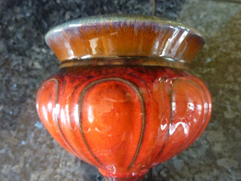 Vintage Blumentopf Übertopf West Germany 184/16 - Bild 2 von 4