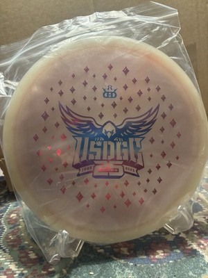 Dynamic Discs USDGC  LUCID EMAC TRUTH - Unique Disc Golf Disc Heavy GLOW! 175g 