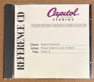 Frank Sinatra (and friends) - Duets II RARE promo reference CD